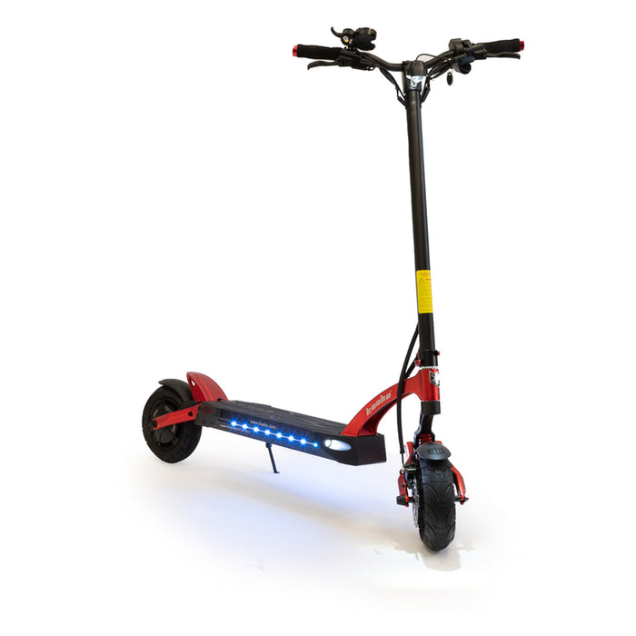 Electric scooter-scooter KAABO MANTIS 10 ECO 800W RED UP TO 50 KM/H, MILEAGE UP TO 70 KM