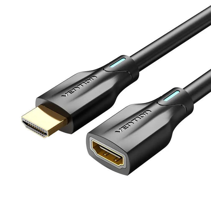 Kabel Przedłużający HDMI 2.1 Vention AHBBF 1m 8K 60Hz/ 4K 120Hz Czarny - Video cables<<<Cables<<<IT