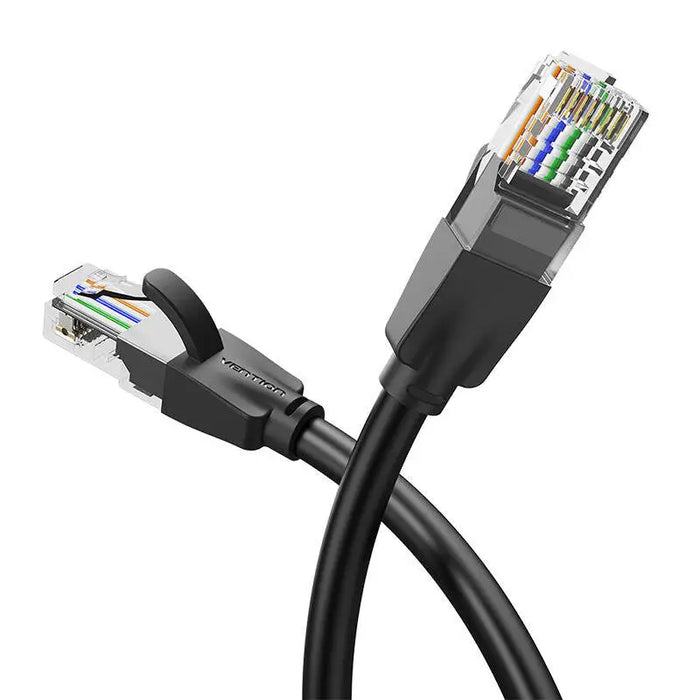 Kabel sieciowy UTP CAT6 Vention IBEBL RJ45 Ethernet 1000Mbps 10m czarny - Network cables<<<Cables<<<IT