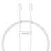Kabel szybkiego ładowania USB-C do USB-C Baseus Superior 2 100W 1m (biały) - USB-C to USB-C<<<USB cables<<<GSM