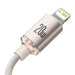 Kabel USB-C do iP Baseus Crystal Shine 20W 2m (różowy) - USB-C to Lightning<<<USB cables<<<GSM Accessories<<<InnproXML