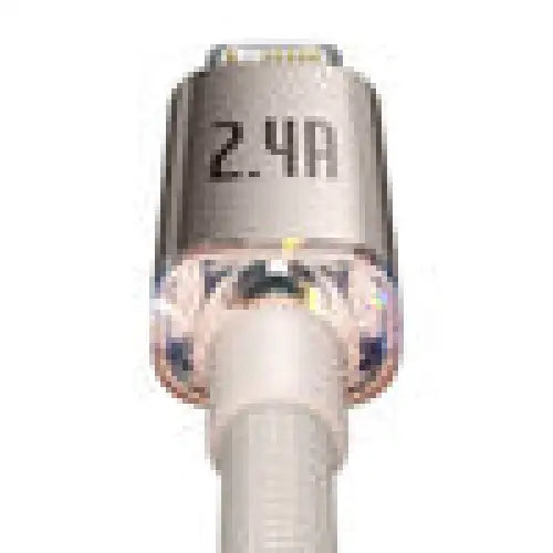 Kabel USB do iP Baseus Crystal Shine 2.4A 2m (różowy) - USB-C to Lightning<<<USB cables<<<GSM Accessories<<<InnproXML