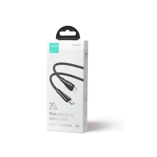 Kabel USB Surpass Typ C Lightning 3m Joyroom S-CL020A11 (czarny) - Lightning