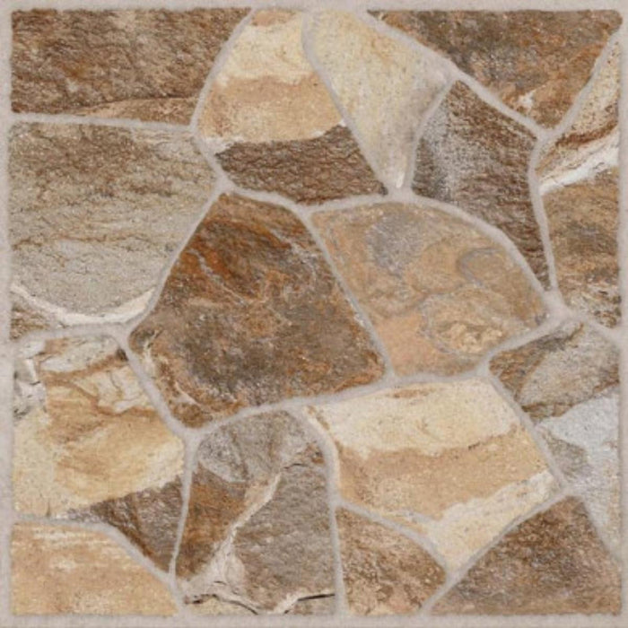 GRANITOGRES 45X45 PIATRA MIX BROWN