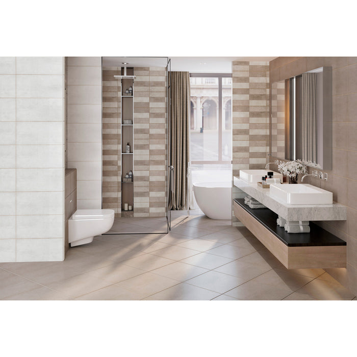 TILE KAI VIZINE LIGHT GRAY 30X60 CM