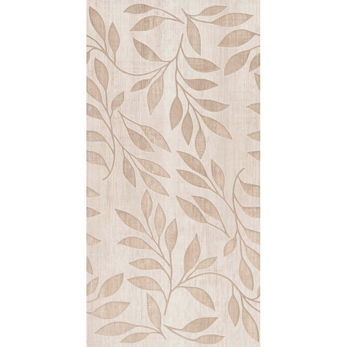 FAIENCE DECOR KAI ASTRA LEAVES BEIGE 30X60 CM