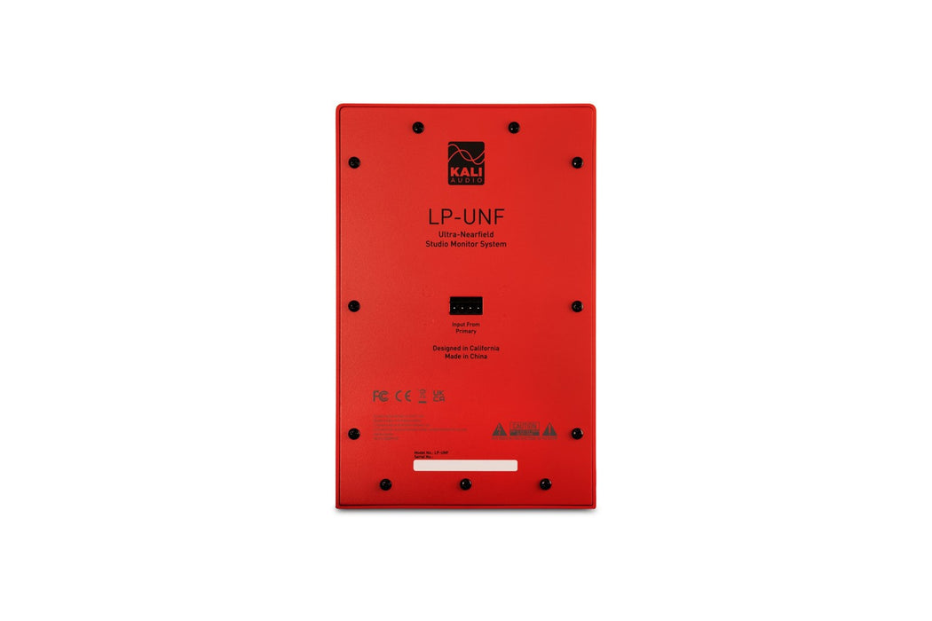 Kali Audio LP-UNF-R - a pair of Bluetooth monitor speakers (red)