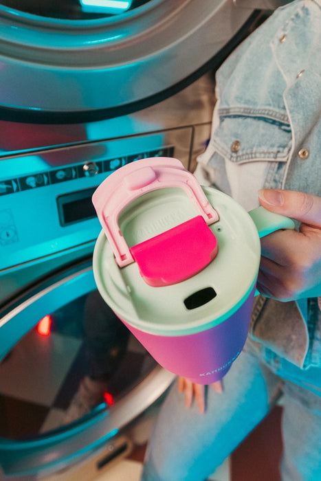 Thermal mug with telescopic straw Kambukka Rio Tumbler 950ml Bubblegum Mint