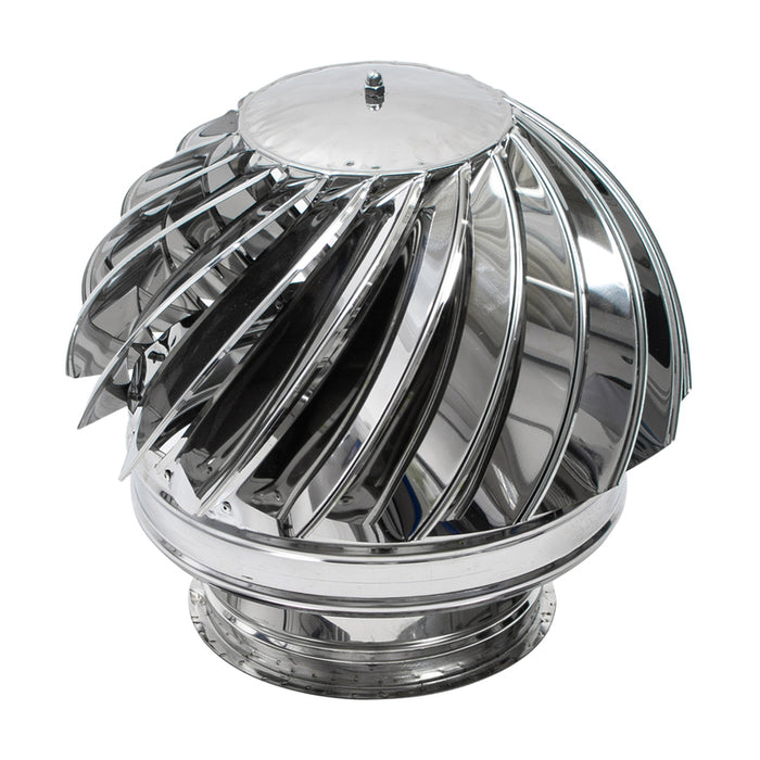 STAINLESS STEEL ROTATING CAP F130MM KAMININOX