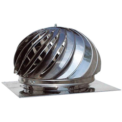 ROTATING CAP WITH STAINLESS STEEL PLATE 350/350MM KAMININOX