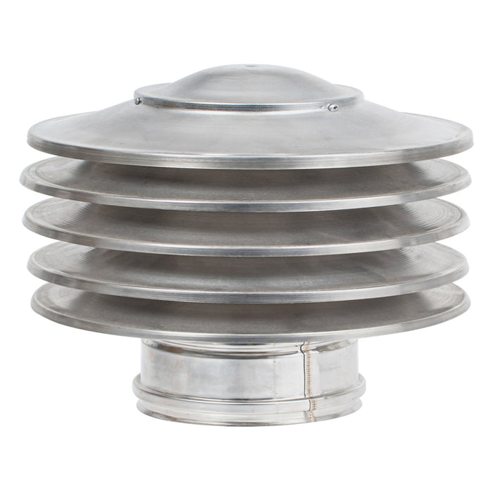 STAINLESS STEEL PAGODA F130MM KAMININOX