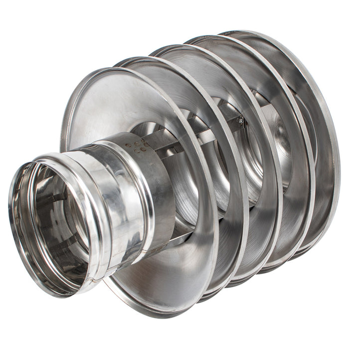 STAINLESS STEEL PAGODA F130MM KAMININOX