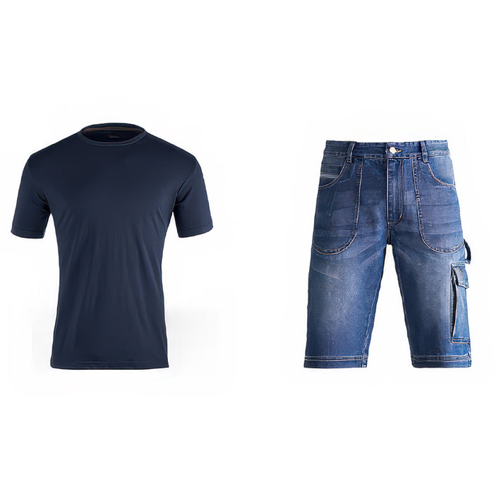 KAPRIOL JEANS AND T-SHIRT SET SIZE L