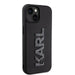 Karl Lagerfeld 3D Rubber Glitter Logo case for iPhone 15 Plus - black - Cell phone cases and covers<<<HurtelXML