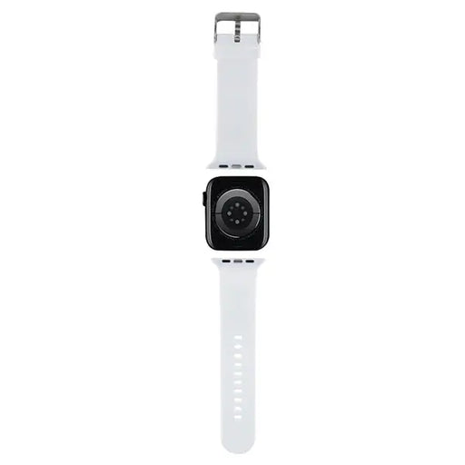 Karl Lagerfeld 3D Rubber Karl Head strap for Apple Watch 38/40/41mm - white - Other cell phone equipment<<<HurtelXML