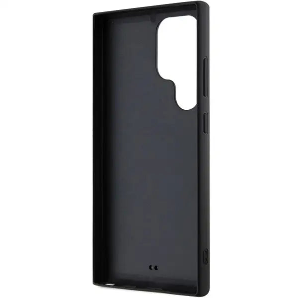 Karl Lagerfeld 3D Rubber Ikonik case for Samsung Galaxy S24 Ultra - black - Cell phone cases and covers<<<HurtelXML
