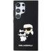 Karl Lagerfeld 3D Rubber Karl&Choupette case for Samsung Galaxy S24 Ultra - black - Cell phone cases