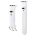 Karl Lagerfeld 3D Rubber Karl&Choupette Heads strap for Apple Watch 38/40/41mm - white - Other cell phone