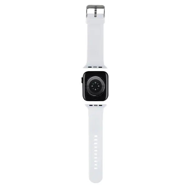 Karl Lagerfeld 3D Rubber Karl&Choupette Heads strap for Apple Watch 38/40/41mm - white - Other cell phone