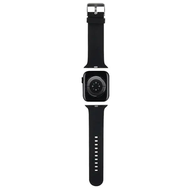 Karl Lagerfeld 3D Rubber Karl&Choupette Heads strap for Apple Watch 42/44/45/49mm - black - Other cell phone