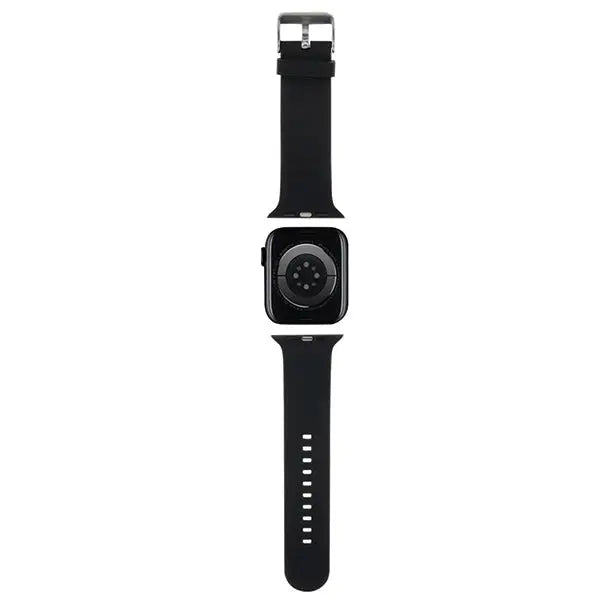 Karl Lagerfeld 3D Rubber Karl&Choupette Heads strap for Apple Watch 38/40/41mm - black - Other cell phone