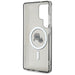 Karl Lagerfeld Button Karl & Choupette Heads Printed Logo MagSafe Samsung Galaxy S25 Ultra case black - Cell phone