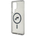 Karl Lagerfeld Button Karl & Choupette Heads Printed Logo MagSafe Samsung Galaxy S25 Ultra case black - Cell phone