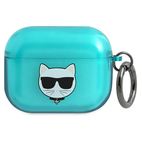 Karl Lagerfeld Choupette AirPods Pro Case - Blue - Cell phone cases and covers<<<HurtelXML