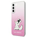 Karl Lagerfeld Choupette Eat Case for Samsung Galaxy S22+ - Pink - Cell phone cases and covers<<<HurtelXML