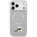 Karl Lagerfeld Karl & Choupette Pins MagSafe Case for iPhone 17 Pro Max - Gray - Cell phone cases and covers<<<HurtelXML