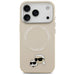 Karl Lagerfeld Karl & Choupette Pins MagSafe Case for iPhone 17 Pro Max - Beige - Cell phone cases
