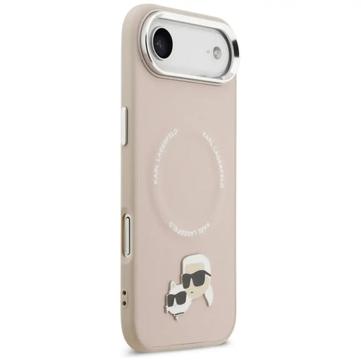 Karl Lagerfeld Karl & Choupette Pins MagSafe Case for iPhone Air Pink - Cell phone cases and covers<<<HurtelXML