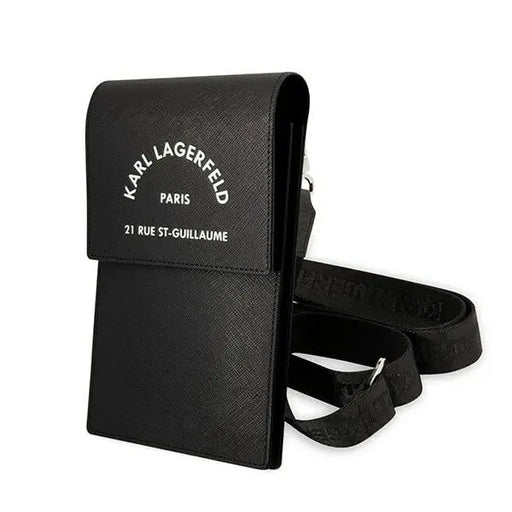 Karl Lagerfeld Embossed RSG handbag - black - Others<<<HurtelXML