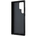 Karl Lagerfeld Fixed Glitter Ikonik Logo Metal Pin Case for Samsung Galaxy S24 Ultra - Black - Cell phone cases