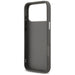 Karl Lagerfeld FW Grained Karl & Choupette Heads Pins & Logo iPhone 17 Pro Max Case - Gray - Cell phone cases