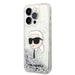 Karl Lagerfeld Glitter Karl’s Head case for iPhone 14 Pro Max - silver - Cell phone cases and covers<<<HurtelXML