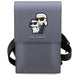 Karl Lagerfeld Handbag KLWBSAKCPMG silver/silver Saffiano Karl & Choupette - Cell phone cases and covers<<<HurtelXML