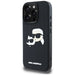 Karl Lagerfeld HC 3D Rubber Double Heads iPhone 16 Pro Max Case - Black - Cell phone cases and covers<<<HurtelXML