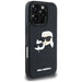Karl Lagerfeld HC 3D Rubber Double Heads iPhone 16 Pro Max Case - Black - Cell phone cases and covers<<<HurtelXML
