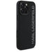Karl Lagerfeld HC 3D Rubber Elongated Glitter iPhone 16 Pro Max Case - Black - Cell phone cases and covers<<<HurtelXML