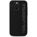 Karl Lagerfeld HC 3D Rubber Elongated Glitter iPhone 16 Pro Max Case - Black - Cell phone cases and covers<<<HurtelXML