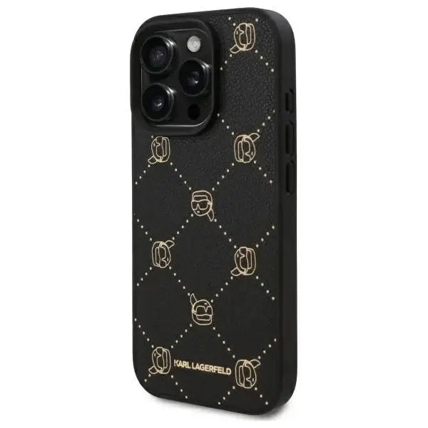 Karl Lagerfeld Karl Head Magsafe iPhone 16 Pro Case - Black - Cell phone cases and covers<<<HurtelXML