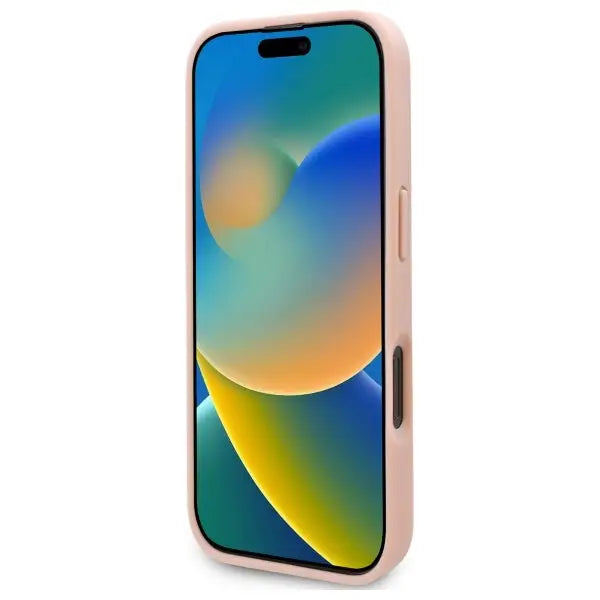 Karl Lagerfeld Hot Stamp Magsafe iPhone 16 Pro Max Case - Pink - Cell phone cases and covers<<<HurtelXML