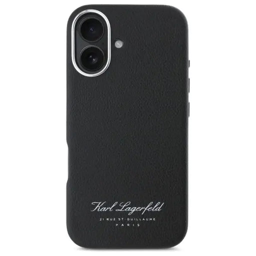 Karl Lagerfeld Hotel RSG iPhone 16 Pro Case - Black - Cell phone cases and covers<<<HurtelXML