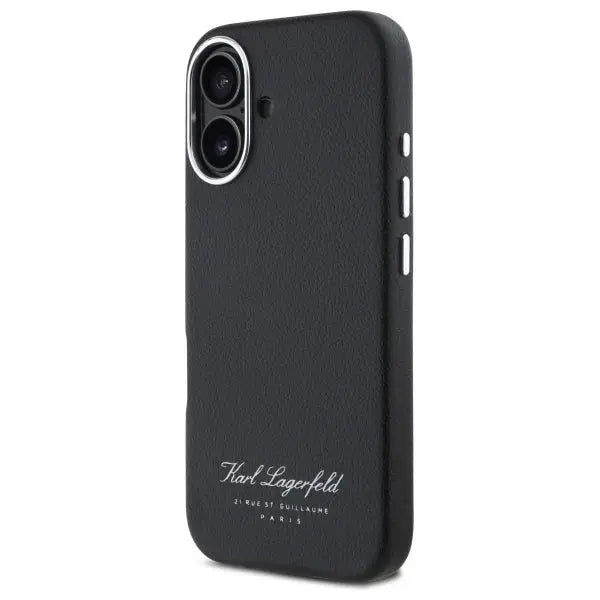 Karl Lagerfeld Hotel RSG iPhone 16 Pro Case - Black - Cell phone cases and covers<<<HurtelXML