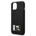 Karl Lagerfeld Ikonik Patch Case for iPhone 13 - Black - Cell phone cases and covers<<<HurtelXML