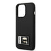 Karl Lagerfeld Ikonik Patch Case for iPhone 13 Pro Max - Black - Cell phone cases and covers<<<HurtelXML