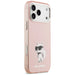Karl Lagerfeld IML Aquarelle Choupette & Logo MagSafe Case for iPhone 17 Pro Max - Pink - Cell phone cases