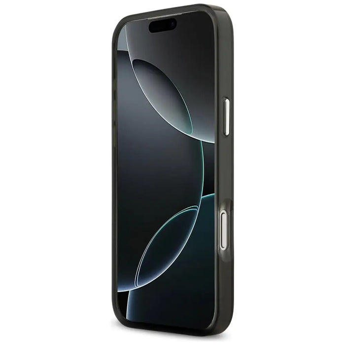 Karl Lagerfeld IML Aquarelle Karl & Choupette & Logo MagSafe Case for iPhone 17 Pro Max - Black - Cell phone cases