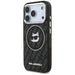 Karl Lagerfeld IML Choupette Head Logo MagSafe Case for iPhone 17 Pro Max - Black - Cell phone cases